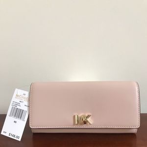 Michael Kors Women's Mott Large Leather Wallet